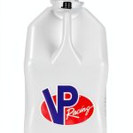 VP Racing 5.5 Gallon Motorsport Racing Liquid Container Utility Jug Can with Contoured Handle, Multipurpose Cap and Rubber Gaskets, White-0