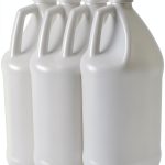 Quality Chemical Reusable 1-Gallon Plastic Jug – BPA-Free, Leak-Resistant, Secure Screw-on Lid, Ergonomic Handle, BPA Free, HDPE Plastic, Stackable, Versatile Design for Storage (Pack of 4)-0